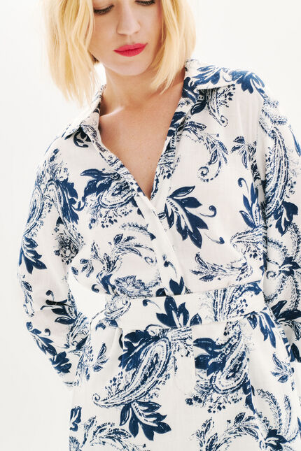 Robe Rlaurane ivoire femme