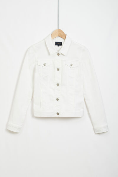veste holiday blanc femme