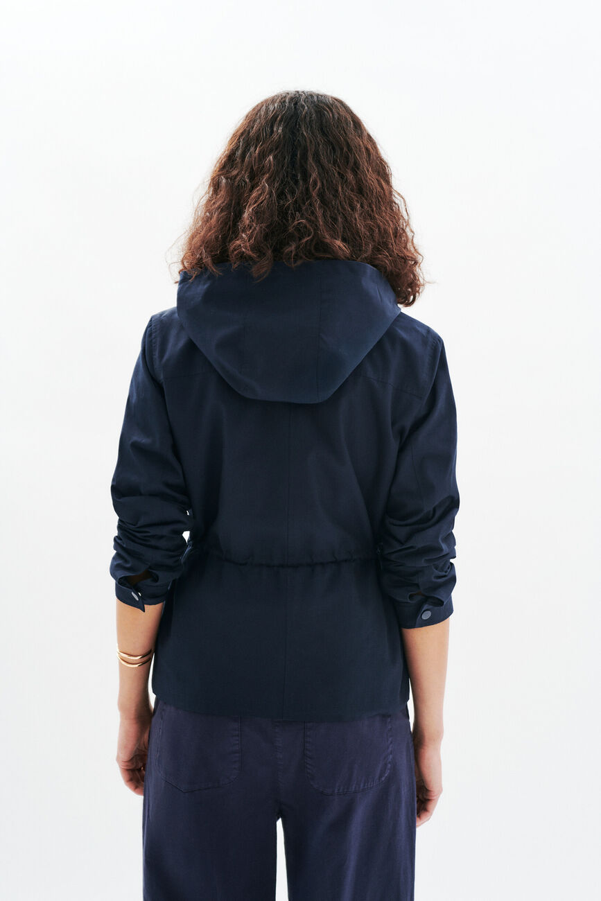 Parka Gracy bleu marine femme