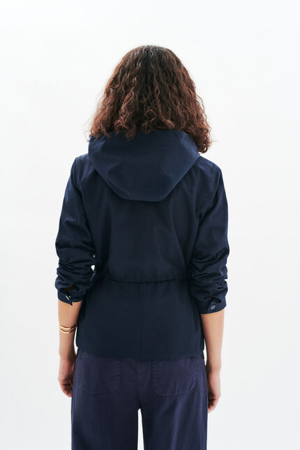 Parka Gracy bleu marine femme