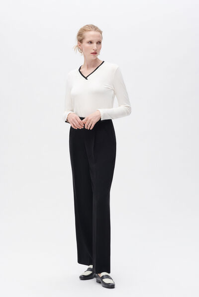 T-shirt tresor blanc femme