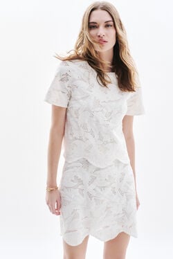 Bluse Calvie naturfarben damen
