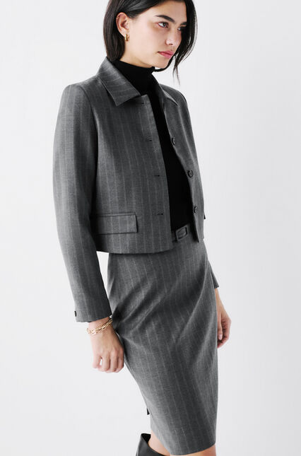 Jupe johanna1 gris fonce femme