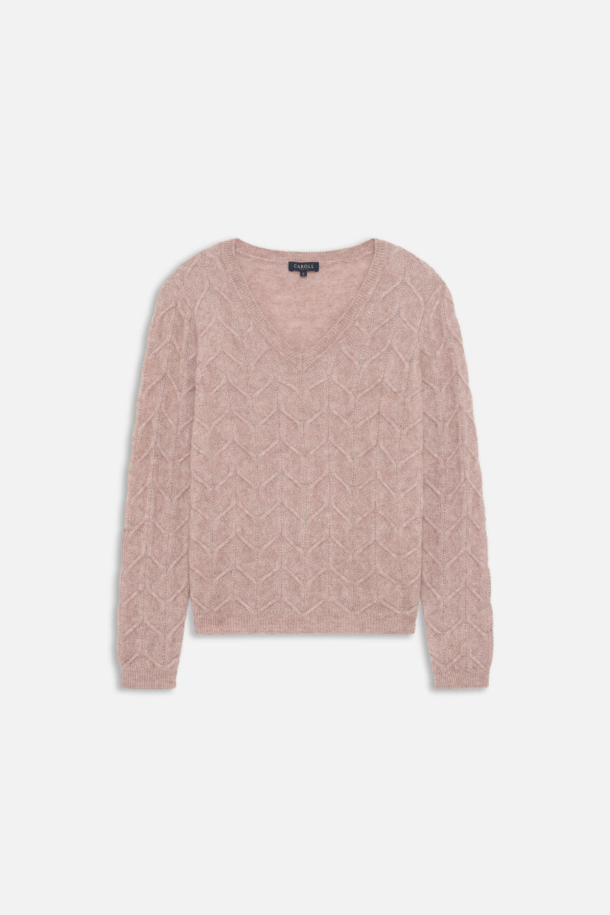 Sweater mstanley taupe woman