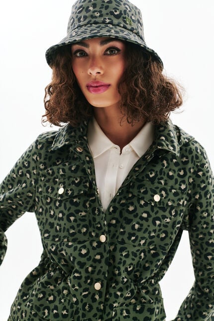 Sombrero Bob3 verde caqui mujer