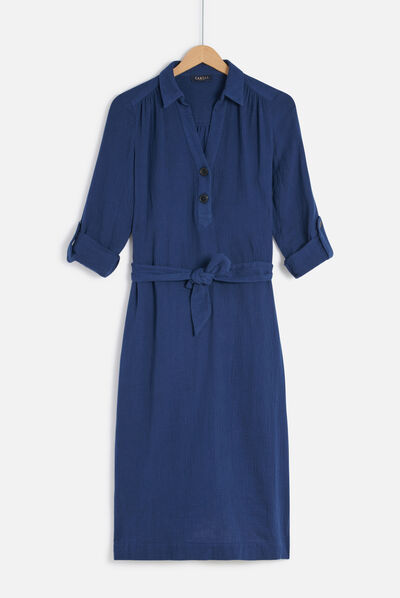 robe betina bleu femme