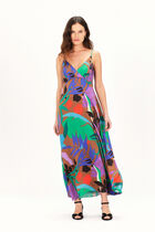 romary dress mint green woman