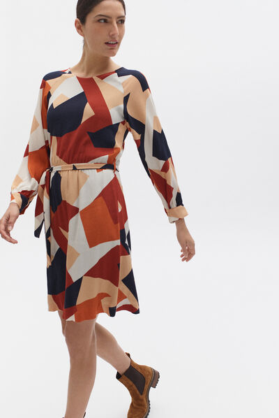 robe malorie couleur cuivre femme