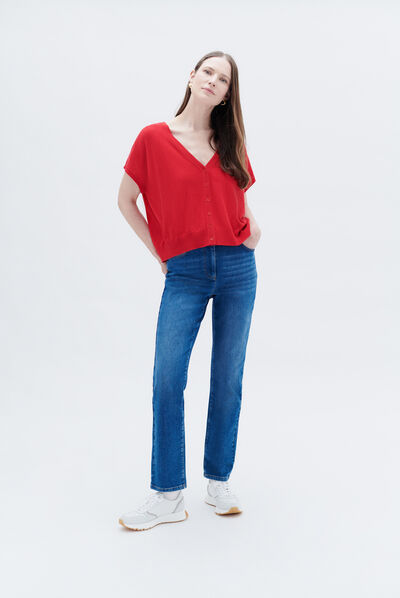 Pantalon pdarwin denim stone femme