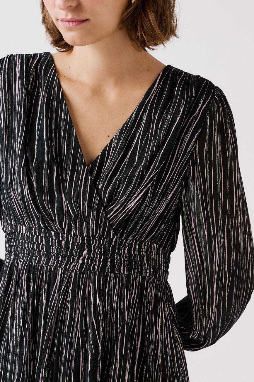 Robe rgasty noir femme