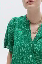 Carla3 shirt mint green woman