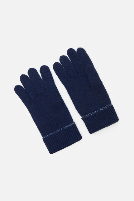 Gello gloves navy blue woman