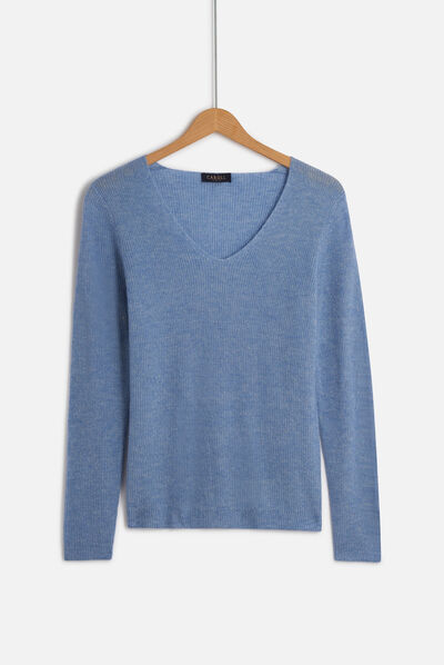 pull gaelle denim stone femme