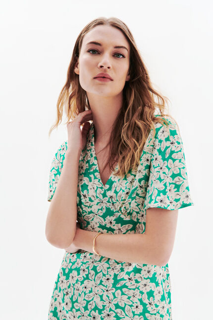 Abito Rosely1 vert canard donna