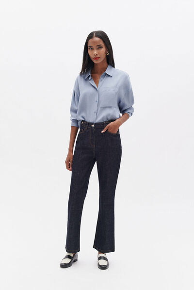 Pantalon palma denim double stone femme