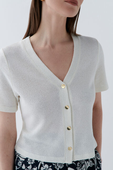 T-Shirt Tvacances elfenbein damen