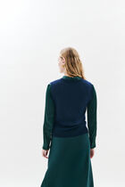 milou cardigan navy blue woman