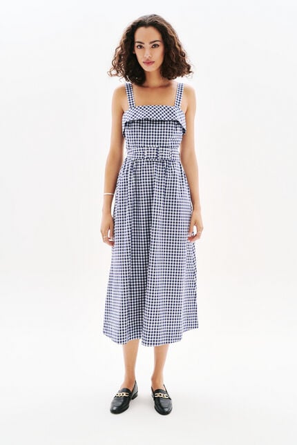 Robe Rlydia bleu marine femme