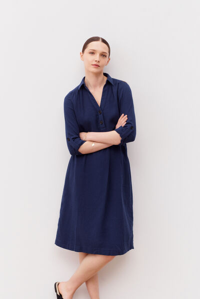 robe betina bleu femme
