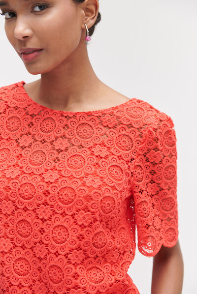 blusa new liam rojo mujer