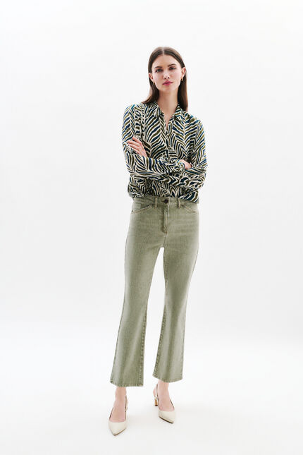 Pantalon Patsy3 vert kaki femme