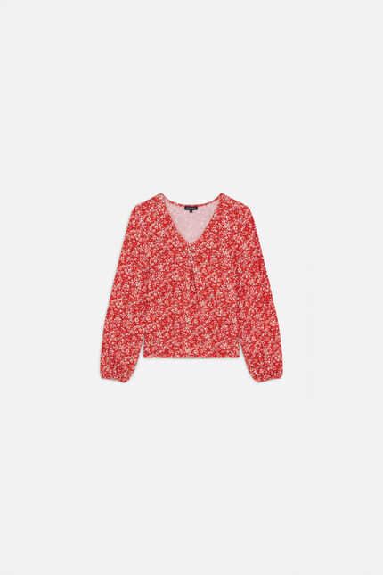 tcarlo T-shirt red woman