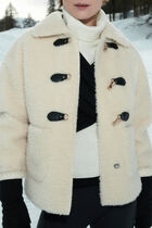 Gigogne coat ivory woman
