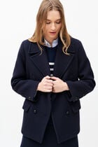 Gabane coat navy blue woman