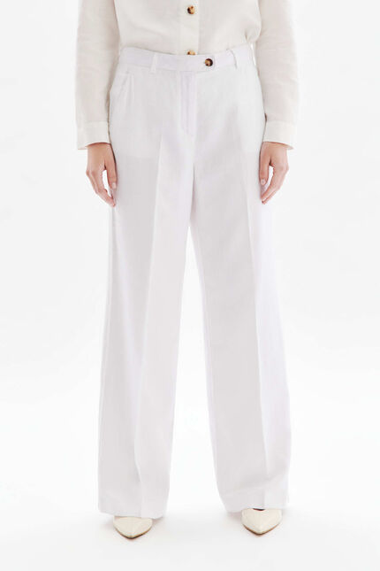 Pantalon Paky ecru femme