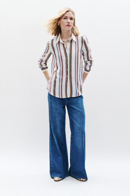 Jessica3-Hemd rose damen