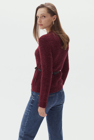 gilet willow bordeaux femme