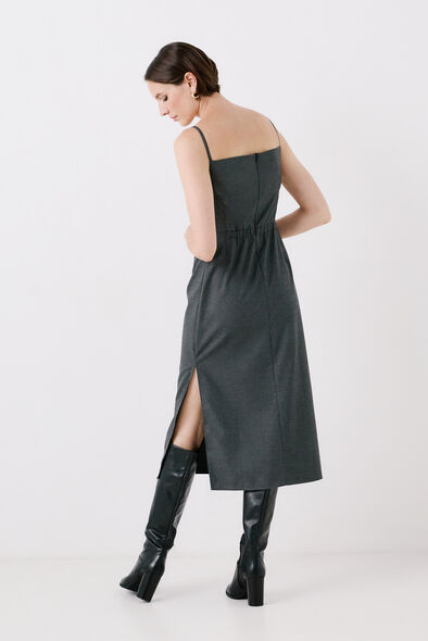 robe radele gris fonce femme Robe radele gris fonce femme