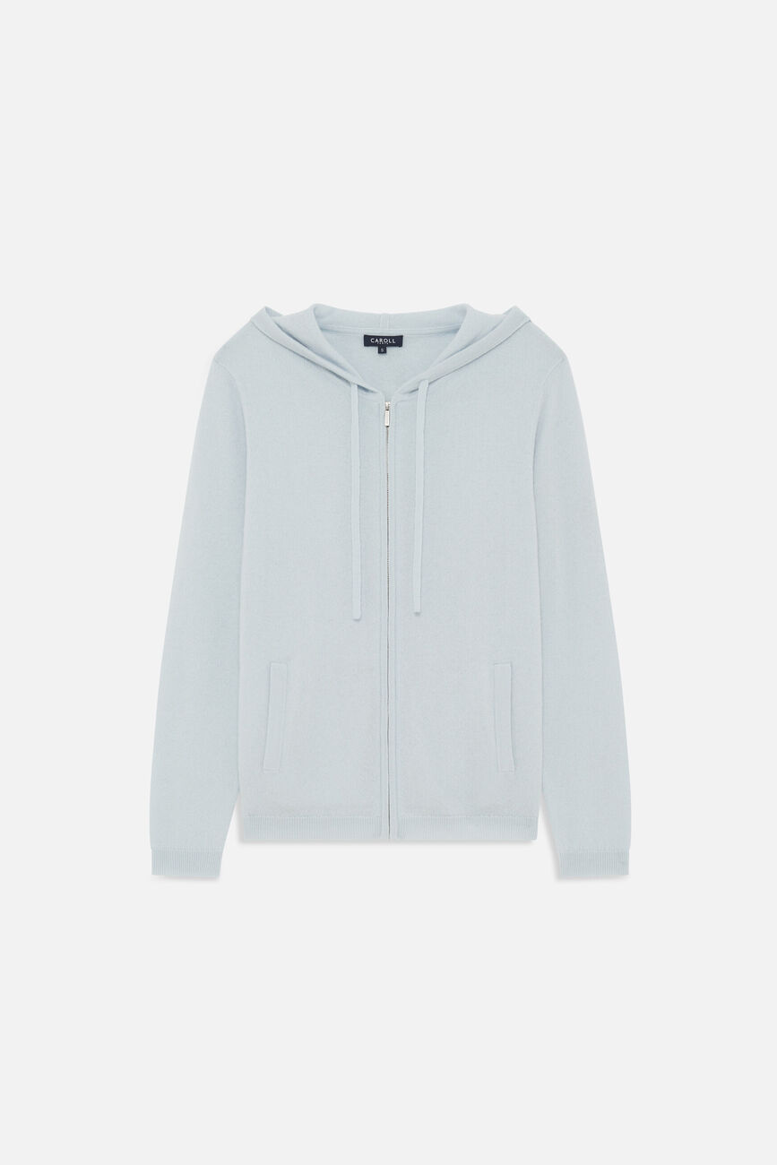 gilet basila bleu ciel femme