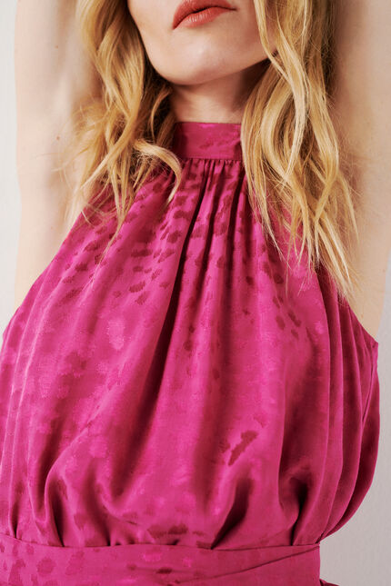 vestido rlidia rosa mujer