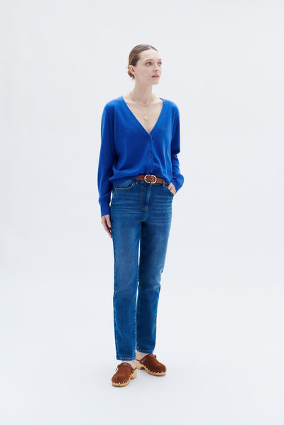 Vest Megane electrisch blauw vrouw