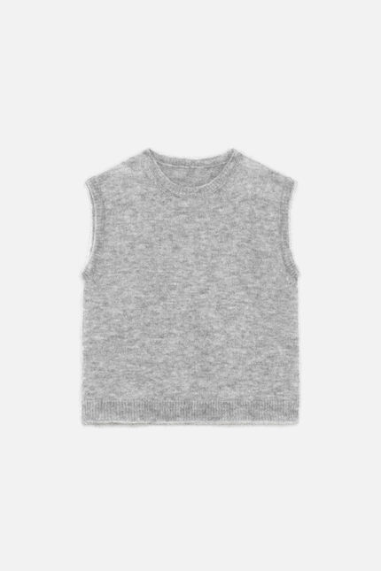 Pull Mluigi gris femme