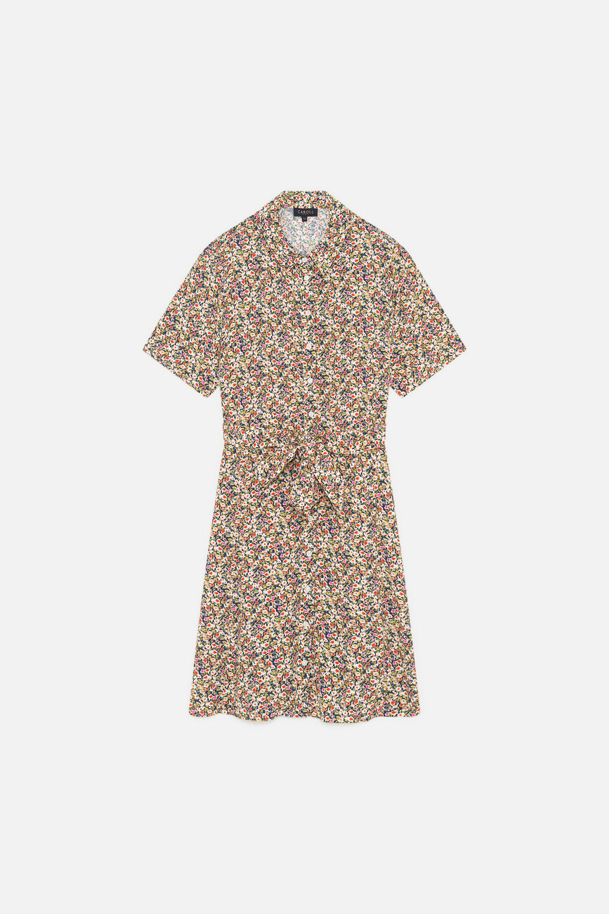 Robe Romeo bleu marine femme