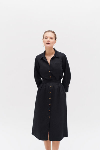 robe yana bleu marine femme