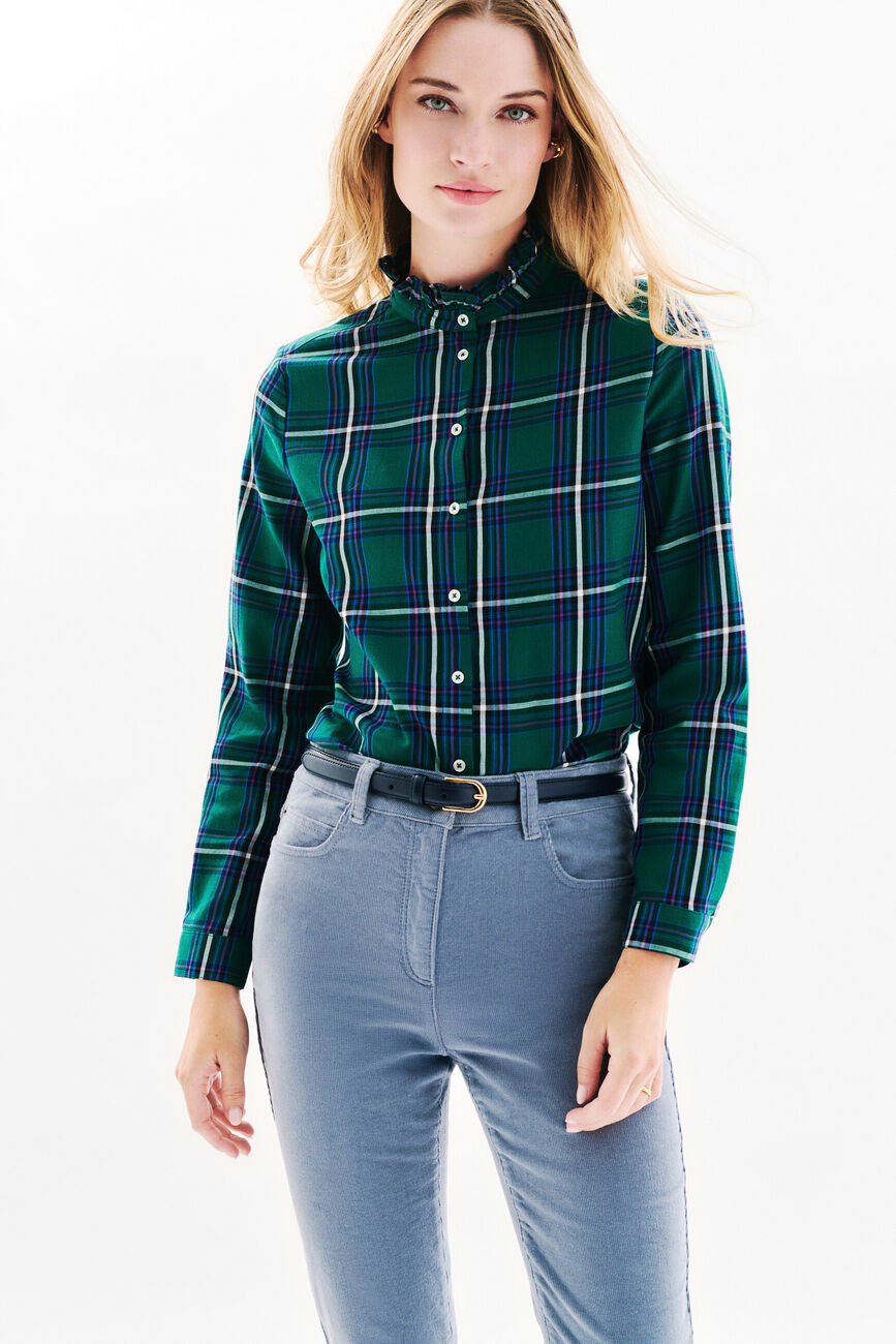 Celica shirt teal green woman