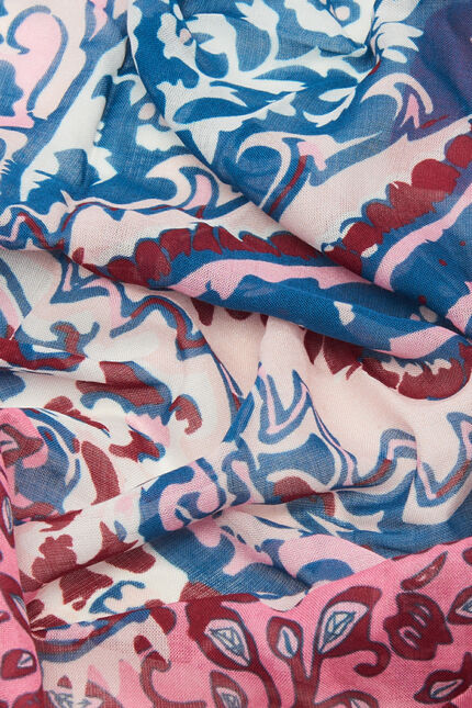 Foulard lallie rose femme