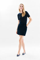 Janette skirt navy blue woman