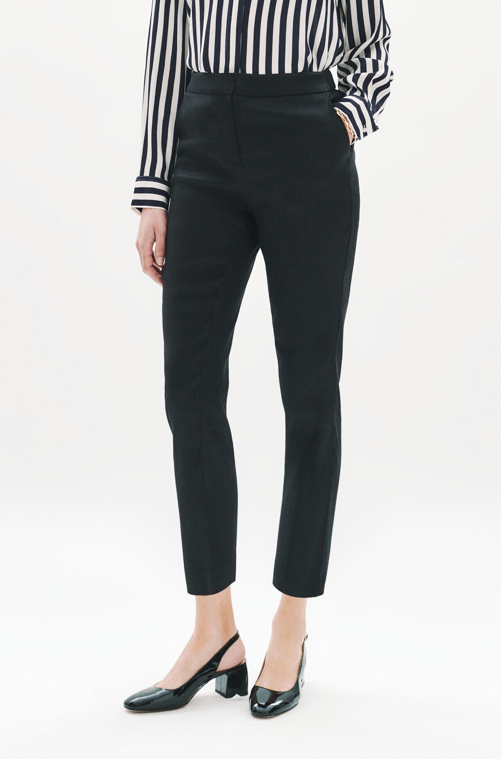 Pantalon pallan noir femme