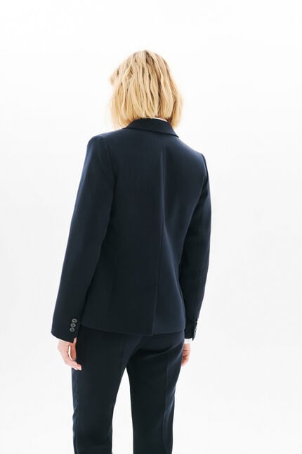 Vantea blazer navy blue woman