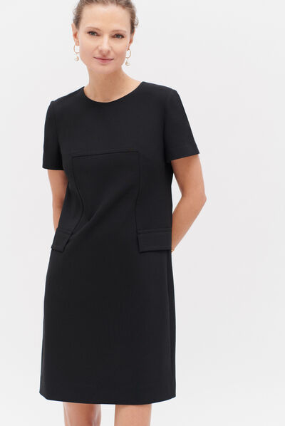 robe cannelle noir femme