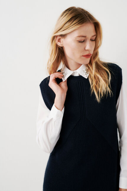 Jurk rmilo marineblauw vrouw