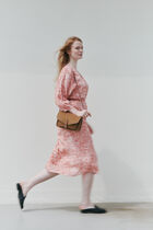 Rita dress orange woman