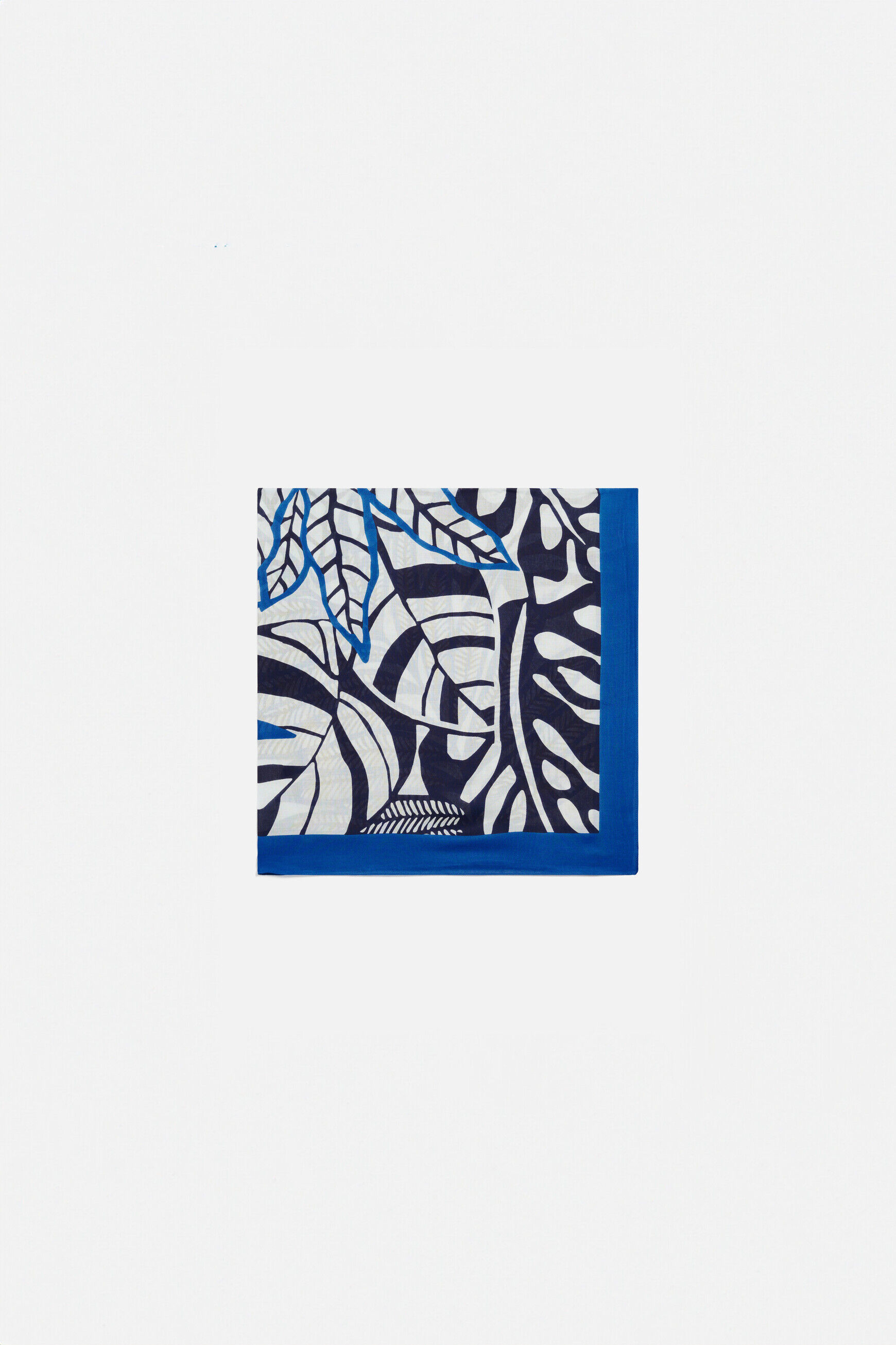 Foulard livy bleu marine femme