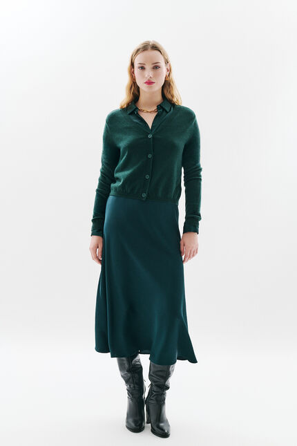 Gilet Mtheodore vert foncé femme
