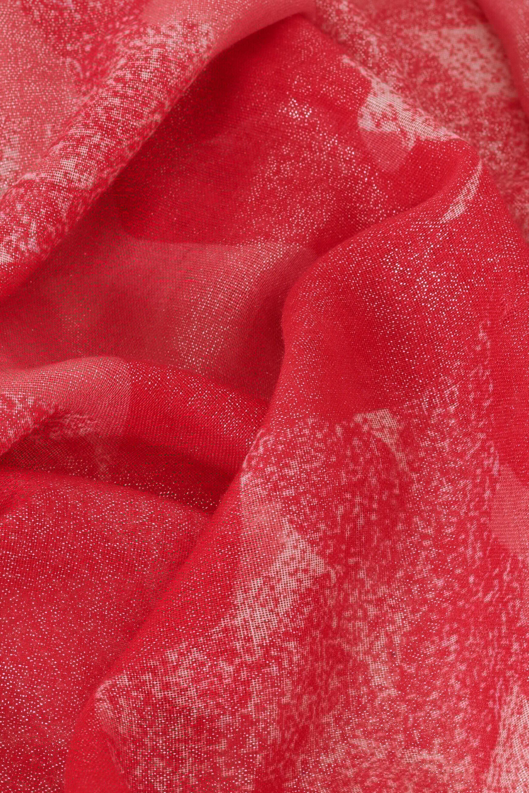Foulard Louisa rose clair femme