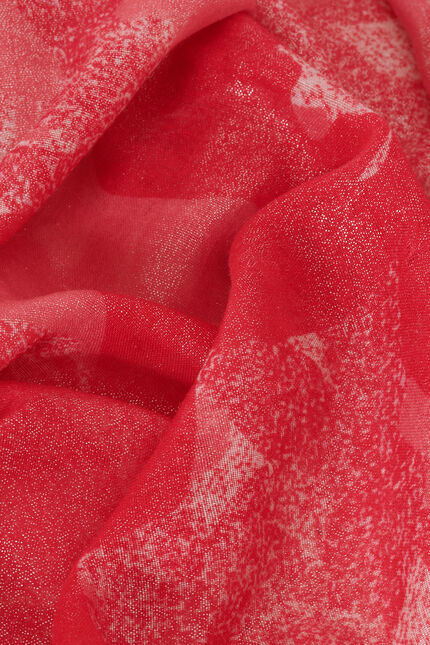 Foulard Louisa rose clair femme